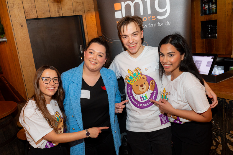 Mary McAney, Floss Fisher, Jack Cook and Kiran Kaur..JPG