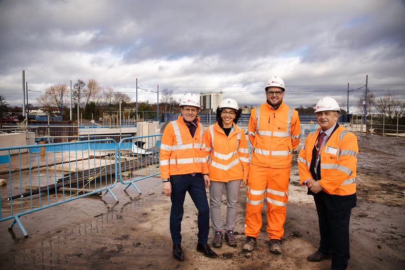 Metro Delta junction structure in Wednesbury enters final construction ...