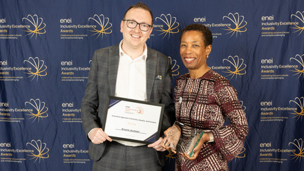 ENEI Inclusivity Excellence Awards - Oliver Holmes and Bridget Tatham.jpg